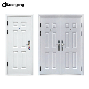 <span class=keywords><strong>Porte</strong></span> d'entrée extérieure en <span class=keywords><strong>acier</strong></span> Corten, finition rouille, <span class=keywords><strong>acier</strong></span> résistant aux intempéries pour maison industrielle moderne - Product Image 2