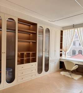 Armario de Madera Apilable de Diseño Creativo y Alta Gama para Guardarropa, Personalizable, para Sala de Estar, Villa o Almacén - Product Image 1