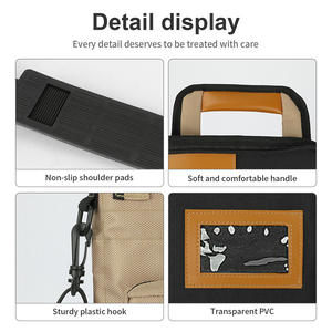 Étui de transport pour instruments de musique, sac de rangement pour baguettes de batterie, sac portable pour baguettes de batterie - Product Image 5