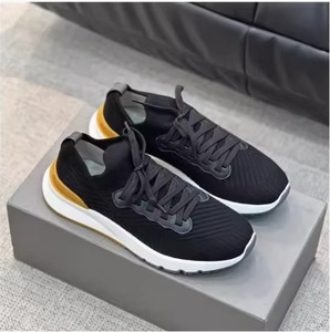 รองเท้าผ้าใบดีไซน์หรูหรา สไตล์ Espadrilles พื้นยาง ทั้งด้านในและด้านนอก เหมาะกับทุกฤดูกาล แฟชั่นอินเทรนด์ พร้อมกล่องเดิม แบบผูกเชือก - Product Image 4