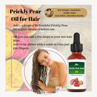 Minyak Biji Prickly Pear 100% Murni Private Label, Minyak Buah Ara Barbary Extra Virgin Cold Pressed untuk Wajah, Tubuh, dan Rambut