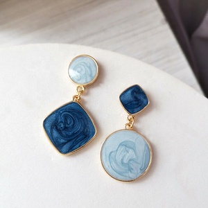 Luxury Women's Classic Alloy Plating <strong>Earrings</strong> with Geometric Design for Anniversary-Popular Styles Wholesale Bulk Gifts - Product Image 2
