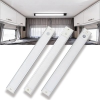 Lumières intérieures pour camping-car, lumières de plafond en forme de dôme, interrupteur tactile, 9 mm ultra fin, 4,5 W, 12 V, 24 V, pour véhicule utilitaire, éclairage automobile