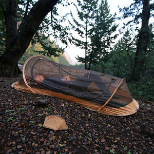 Tenda da Campeggio Monoposto a Rapida Apertura Anti-Zanzare Personalizzabile per Escursionismo e Campeggio Individuale - Product Image 3