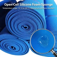 Tapis de repassage extra large en silicone résistant à la chaleur, épaisseur 10 mm, bleu, couverture en caoutchouc, tapis en silicone