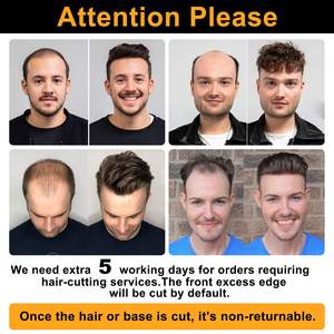 Julianna vente en gros afro-américaine peau mince <span class=keywords><strong>dentelle</strong></span> homme perruque de cheveux toupet naturel cheveux humains toupet afro cheveux bouclés toupet pour hommes - Product Image 6