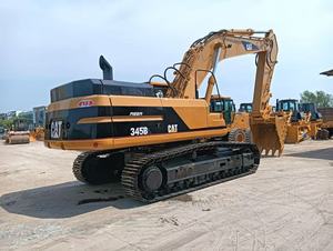 Used CAT 345B Crawler Excavator Hydraulic Digger Tracked Earthmoving <b>Machine</b> for <b>Construction</b> and Mining - Product Image 2