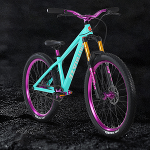 <span class=keywords><strong>Bicicletta</strong></span> da Dirt Jump da <span class=keywords><strong>26</strong></span> Pollici Mountain Bike da Salto con Freno a Disco e Assorbimento degli Urti Modello Lopes Speed Pedale Standard Bici Ammortizzata - Product Image 2