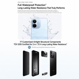Smartphone 5G <span class=keywords><strong>Xiaomi</strong></span> <span class=keywords><strong>REDMI</strong></span> <span class=keywords><strong>Note</strong></span> 17 <span class=keywords><strong>Pro</strong></span> au design populaire, 8 Go + 128 Go, écran AMOLED 6,83 pouces 120 Hz, processeur Octa Core, avec charge rapide - Product Image 2