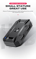 Clavier et souris de jeu mobile T-WOLF Combo-One Hand Design RGB Backlit Keys Programmable Wrist Support