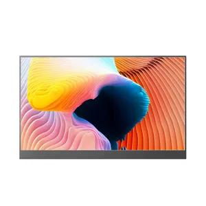 Moniteur de corps mince Portable 15.6 pouces 1080P IPS, tout en métal, dessin métallique, prix bon marché