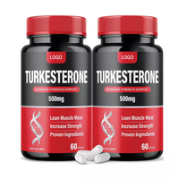 Extrait naturel anabolique d'Ajuga Turkestani 500mg Veg Capsules Complément alimentaire pour la force Endurance Muscle Femmes enceintes