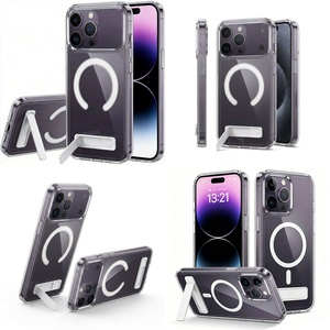 Custodia Magnetica Trasparente all'Ingrosso per <span class=keywords><strong>iPhone</strong></span> 17 15 14 12 11 Pro Max <span class=keywords><strong>13</strong></span> Mini Serie 16, <span class=keywords><strong>Cover</strong></span> Ibrida <span class=keywords><strong>con</strong></span> Bumper per <span class=keywords><strong>Fotocamera</strong></span> - Product Image 1