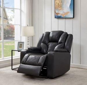 Living Room Sofas Set Furniture Home l Shape Compressed Couch Sectional Sofa Leather Recliner Sofa Chair with <b>Storage</b> Coffee Cup - Product Image 6