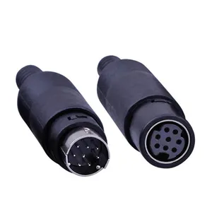 <span class=keywords><strong>Connecteur</strong></span> Mini <span class=keywords><strong>Din</strong></span> <span class=keywords><strong>5</strong></span> <span class=keywords><strong>broches</strong></span>, assemblage mâle-<span class=keywords><strong>femelle</strong></span> MD8 à 8 <span class=keywords><strong>broches</strong></span>, petit <span class=keywords><strong>connecteur</strong></span> PLC8 Core - Product Image 1