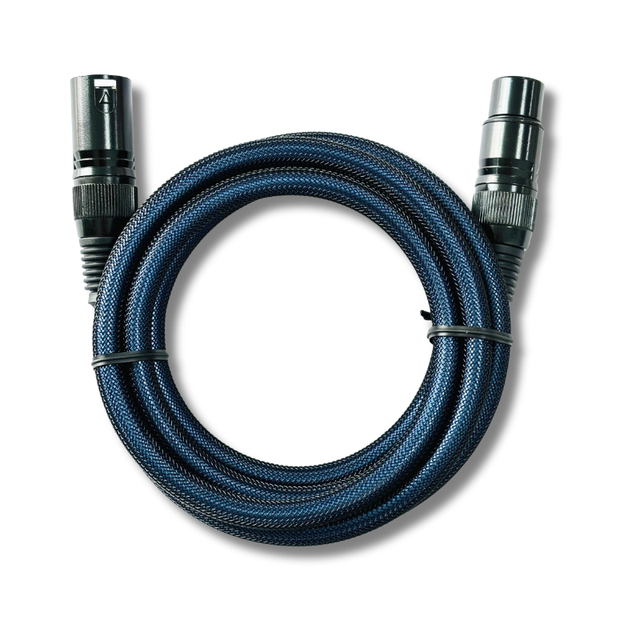 High Quality Nylon Braided PVC Jacket XLR Audio Cable Metal 3 Pins Male-Female 3 Pin Extension for Microphone/Speaker DVD Player