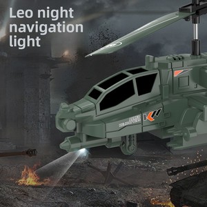 AH-64 Apache <span class=keywords><strong>RC</strong></span> Helikopter-Modell 922 Anfängerfreundliches Gyroskop-Elektrospielzeug mit Sturzsicherem Gehäuse für Alter 14+ zur Außennutzung - Product Image 5