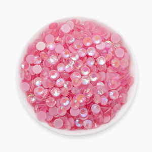 34 tipos de diamantes de imitación de cristal de Color rosa, diamantes de imitación ostentosos, <span class=keywords><strong>pegamento</strong></span> brillante en diamantes de imitación <span class=keywords><strong>para</strong></span> ropa de actuación de gimnasia - Product Image 5