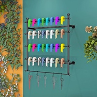 Présentoir de ruban personnalisé magasin de fleurs support de fournitures d'emballage de cadeaux magasin de fleurs support de stockage d'outils