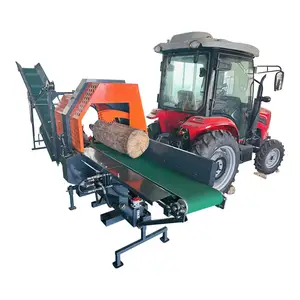 Tractor Pto Driven and Electric motor power 30 Ton Cheap Wood Log Splitter Firewood Processor