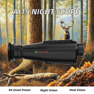 กล้องส่องทางไกลแบบพกพา AI15 รุ่นปี 2025 ขนาด 15 มม. ความละเอียด 384*288 มองเห็นในเวลากลางคืน เคลือบ FMC ตัวกล้องโลหะ สำหรับล่าสัตว์ รับประกัน <span class=keywords><strong>2</strong></span> ปี - Product Image 2