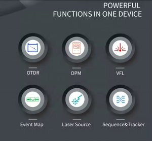Mini OTDR multifonctions FTTH NK4200 avec testeur OPM, VFL, cartographie d'événements, source laser - Mini OTDR de fibre optique NK 4200 - Product Image 4