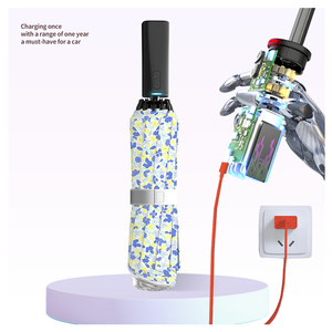 Thiết kế hiện đại thông minh điện ô hoàn toàn tự động dual-sử dụng cho mặt trời mưa tùy chỉnh UV bảo vệ Du Lịch Gấp Giấy - Product Image 3