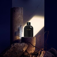 Ensemble cadeau diffuseur de parfum noir de luxe personnalisé de 200 ml, flacon en verre vide avec bouchons