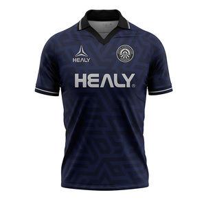 Maglia da calcio classica <span class=keywords><strong>a</strong></span> <span class=keywords><strong>righe</strong></span> rosse <span class=keywords><strong>e</strong></span> bianche da uomo - maglia sportiva vintage da calcio con logo - T-shirt da calcio personalizzata - Product Image 2