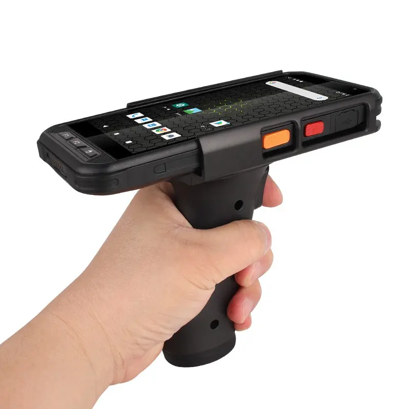 HXJ H57 Latest Android os Factory Direct Sell Portable 4G WIFI NFC Industrial Data Collector 2D QR Barcode Scanner PDA