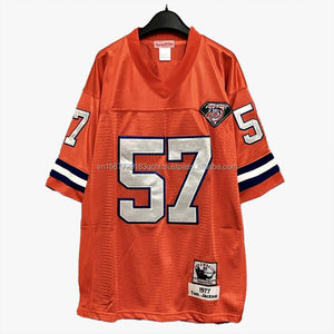 T-shirt de sport respirant à col en V, séchage rapide, anti-UV, nouveau style tendance, impression 3D du numéro, manches courtes, logo personnalisé - Product Image 2