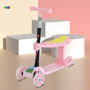 <span class=keywords><strong>Trottinette</strong></span> 3 en 1 pour enfants avec siège amovible, <span class=keywords><strong>trottinette</strong></span> à trois roues pour enfants, <span class=keywords><strong>trottinette</strong></span> <span class=keywords><strong>freestyle</strong></span> pour enfants, jouet d'extérieur - Product Image 4