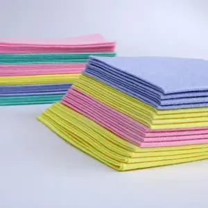 Household Kitchen Multipurpose Germany Nonwoven Cleaning Cloth From China Factory