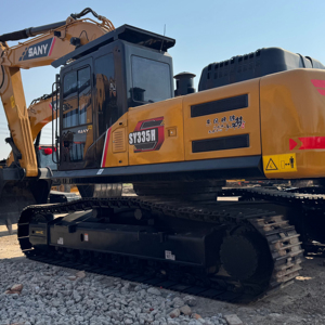 รถขุดตีนตะขาบไฮดรอลิก Sany SY335H มือสองจากจีน น้ำหนัก 33 ตัน รถขุด Sany SY335H มือสอง เครื่องจักรกลหนักสำหรับงานเหมือง - Product Image 1