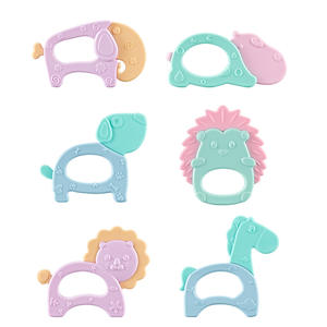 Rompecabezas de ballena de plástico suave para Educación Temprana, sonajero, pegamento para dientes, juguete Molar para bebés de 0 a 1 año, 2 bebés, <span class=keywords><strong>mordedor</strong></span> para bebés - Product Image 2