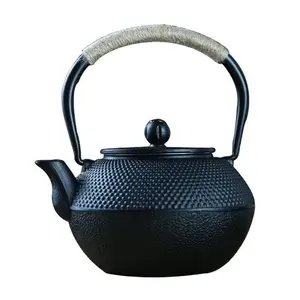 Chinese Enamel Black Tea Sets Cast Iron Teapot Wholesale Teapot