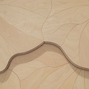 Suelo <span class=keywords><strong>de</strong></span> Parqué <span class=keywords><strong>de</strong></span> <span class=keywords><strong>Madera</strong></span> <span class=keywords><strong>de</strong></span> Abedul Moderno, Diseño Irregular, Sistema <span class=keywords><strong>de</strong></span> Clic, para Sala <span class=keywords><strong>de</strong></span> Estar, Villa o Almacén - Product Image 3