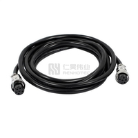 Connecteur aviation femelle étanche GX12 GX20 GX16, raccord de jonction 2/3/4/5/6/7/8/9/10 broches, câble de 20 cm en laiton, prise d'air