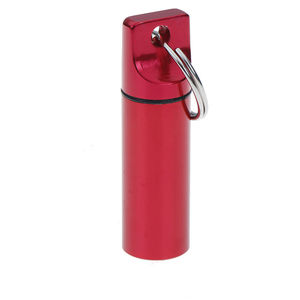 Caixa de alumínio portátil para remédios, recipiente em metal para remédios, caixa de comprimidos, garrafa de cuidados de saúde pessoal - Product Image 1