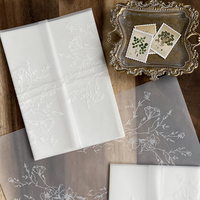Papier vélin translucide imprimable, papier vélin personnalisé, papier vélin transparent