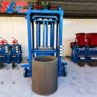 Machine de formage personnalisée pour canaux de drainage en béton préfabriqué, anneaux/cylindres en acier et briques