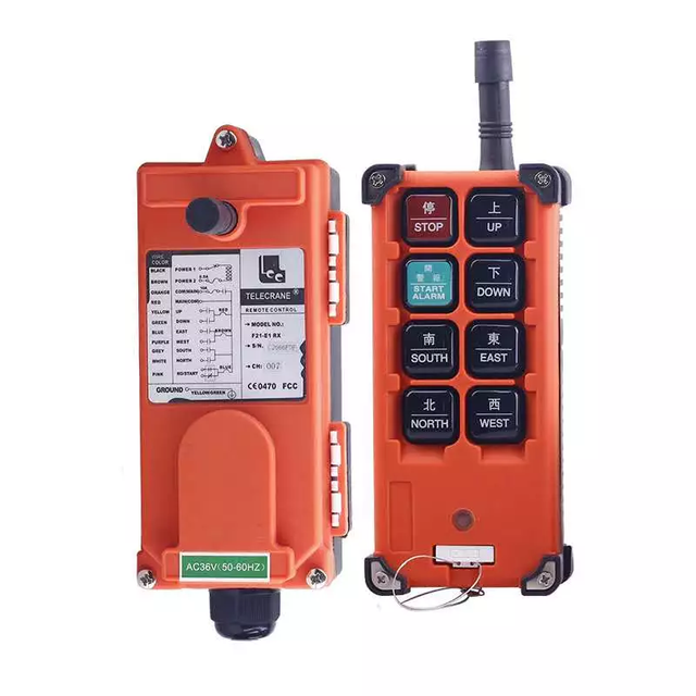 Advanced Wireless Radio Remote Control Device for Cranes and Hoists New 380V 0.5-32 Ton Capacity Reliable Performance