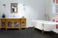Calacatta Marbre Mosaïque Européenne Hexagone Fleur Waterjet Carrelage pour Intérieur Mur Plancher Décor-pour Cuisine Chambre Salle De Bains