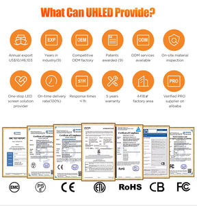 สำหรับแผงวิดีโอวอลล์ LED กันน้ำกลางแจ้ง P2.9/P3.91 HDR10+ สี 10 บิต อัตรารีเฟรช 3840Hz สำหรับการเช่าใช้งานบนเวทีโฆษณา - Product Image 3