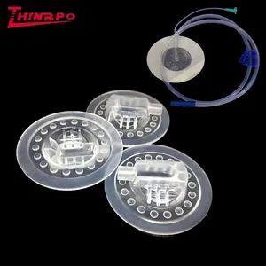 Negative Pressure Wound Therapy NPWT Kits Silicone Accessory High Clear Silicone Suction Port Pad Vacuum Cover Design