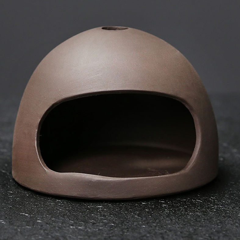 Brun foncé, 9,8*7,2*7cm