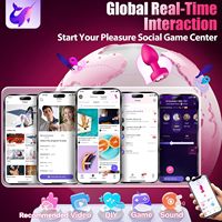 Vibromasseur anal en silicone sûr avec 10 modes de vibration, contrôle à distance par application, pour femmes