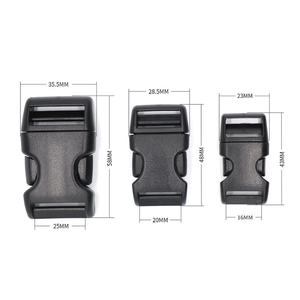 Op Maat Gemaakt Logo Huisdier Vest Harnas Verstelbare Veiligheidsgordel Gebogen Gesp Clips Side Release Plastic Hond Kraag Gesp Huisdier Riemen - Product Image 3