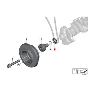 Piñón para <span class=keywords><strong>BMW</strong></span> Serie 2 F87 M2 LCI [M2 Competition] 2016-2019 11317502180 - Product Image 5