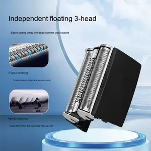 Cuchillas y Láminas de Repuesto Compatibles con Afeitadoras <span class=keywords><strong>Braun</strong></span>, Accesorios de Cuchilla de Afeitar de Acero Inoxidable 52B 5030S5040 5070 5020 5768 5090CC - Product Image 3